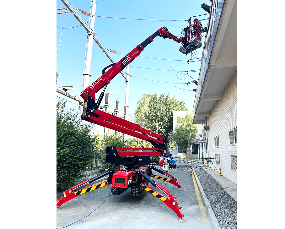 GH20高空作業車現場案例